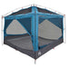 Binnen tent voor 7 Personen 7-persoons Blauw en Grijs
