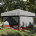 Binnen tent voor 7 Personen 7-persoons Grijs en Oranje