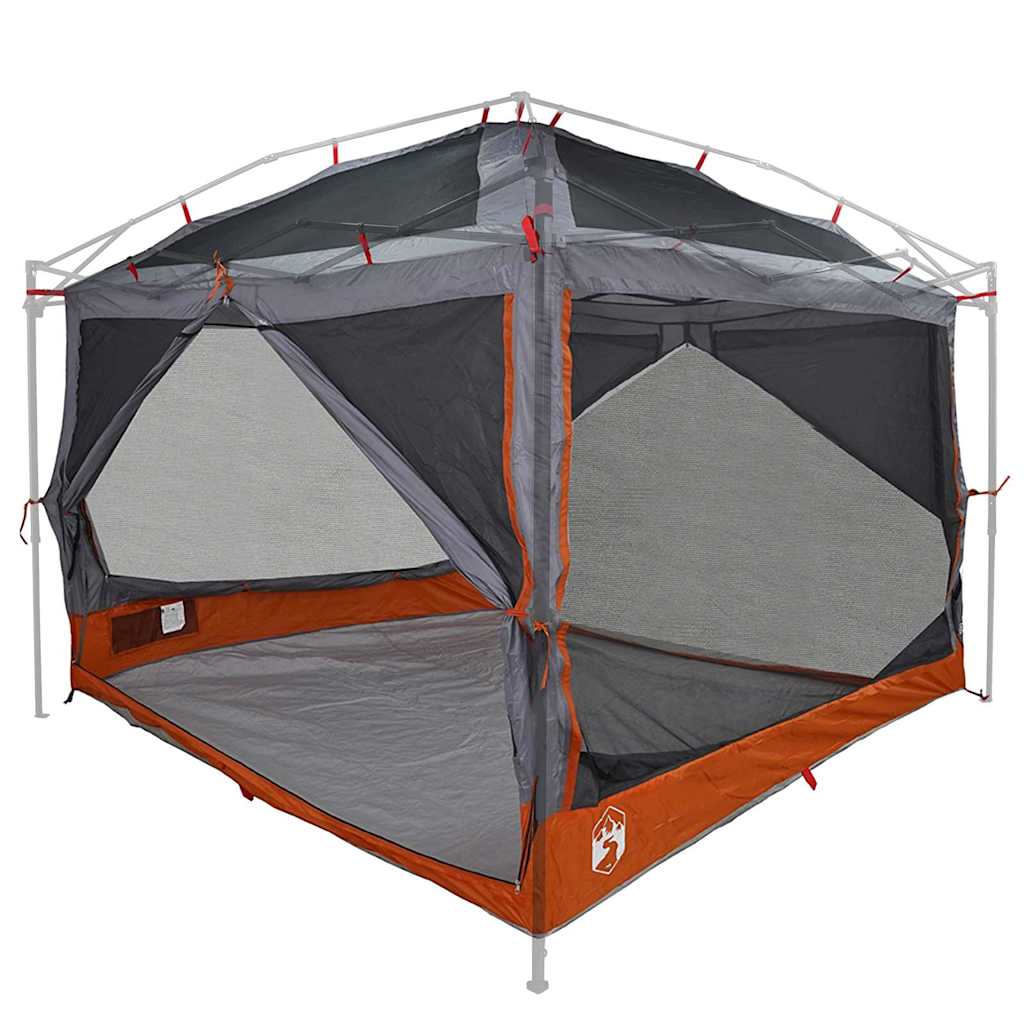 Binnen tent voor 7 Personen 7-persoons Grijs en Oranje