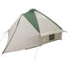 Teepee Tent voor 10 Personen 10-persoons Groen en Wit