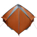 Teepee Tent voor 10 Personen 10-persoons Grijs en Oranje