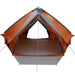 Teepee Tent voor 10 Personen 10-persoons Grijs en Oranje