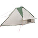 Teepee Tent 8-Persoon 8-persoons Groen en Wit