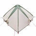 Teepee Tent 8-Persoon 8-persoons Groen en Wit