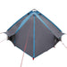 Teepee Tent 8-Persoon 8-persoons Blauw en Grijs
