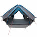 Teepee Tent 8-Persoon 8-persoons Blauw en Grijs