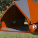 Teepee Tent 8-Persoon 8-persoons Grijs en Oranje