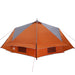 Teepee Tent 8-Persoon 8-persoons Grijs en Oranje
