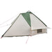 Teepee Tent voor 6 Personen 6-persoons Groen en Wit