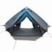 Teepee Tent voor 6 Personen 6-persoons Blauw en Grijs