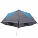 Teepee Tent voor 6 Personen 6-persoons Blauw en Grijs