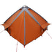 Teepee Tent voor 6 Personen 6-persoons Grijs en Oranje