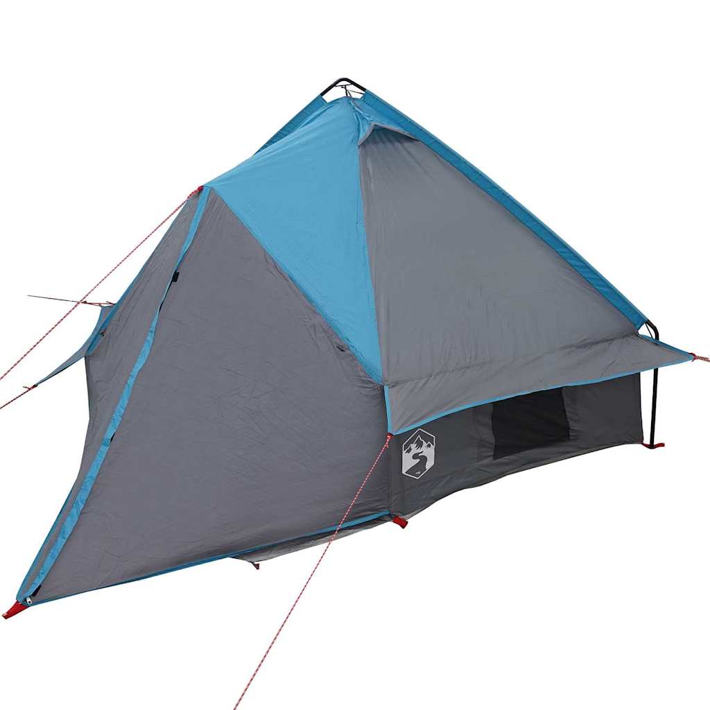 Teepee Tent voor 4 Personen 4-persoons Blauw en Grijs