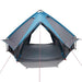 Teepee Tent voor 4 Personen 4-persoons Blauw en Grijs