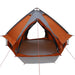 Teepee Tent 4-Person 4-persoons Grijs en Oranje