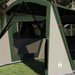Gezinstent voor 20 personen Groen en Wit 745 x 700 x 217 cm