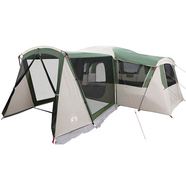 Gezinstent voor 20 personen Groen en Wit 745 x 700 x 217 cm