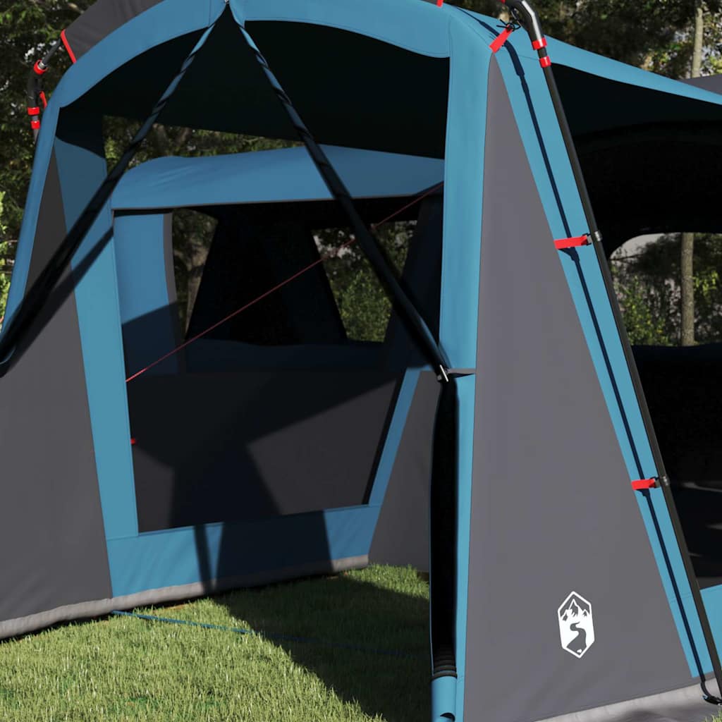 Gezinstent voor 20 personen Blauw en Grijs 745 x 700 x 217 cm