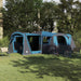 Gezinstent voor 20 personen Blauw en Grijs 745 x 700 x 217 cm