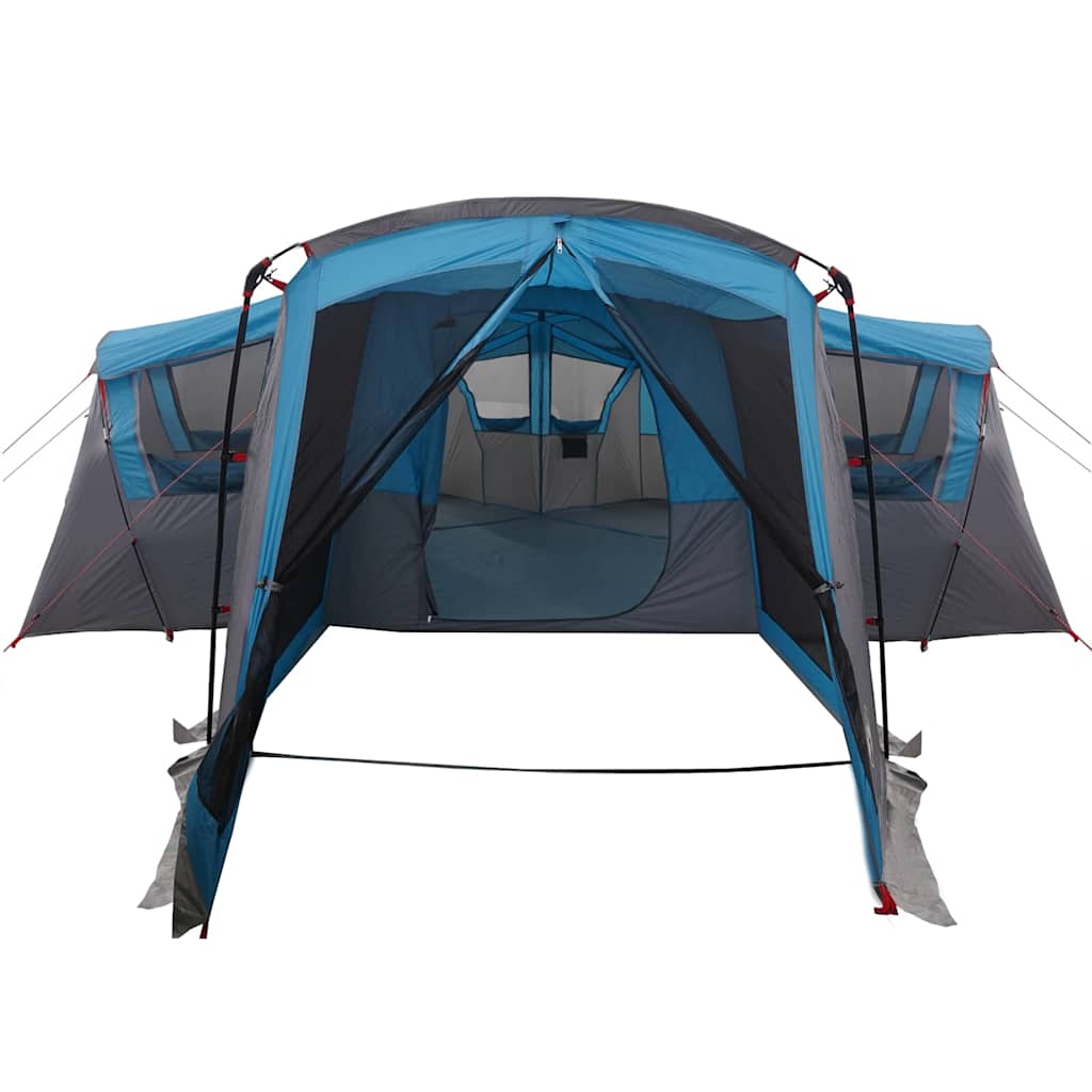 Gezinstent voor 20 personen Blauw en Grijs 745 x 700 x 217 cm