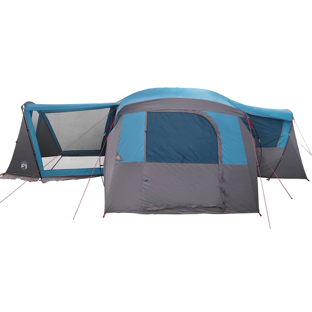Gezinstent voor 20 personen Blauw en Grijs 745 x 700 x 217 cm
