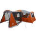 Gezinstent voor 20 personen Grijs en Oranje 745 x 700 x 217 cm