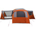 Gezinstent voor 20 personen Grijs en Oranje 745 x 700 x 217 cm