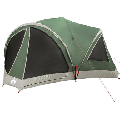 Familietent voor 10 personen Groen en Grijs 460 x 430 x 214 cm