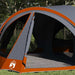 Familietent voor 10 personen Grijs en Oranje 460 x 430 x 214 cm