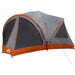 Familietent voor 10 personen Grijs en Oranje 460 x 430 x 214 cm