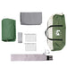 Familietent voor 4 Personen Groen en Wit 324 x 255 x 230 cm