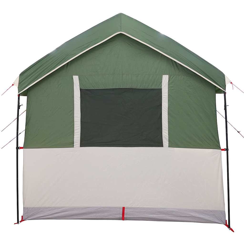 Familietent voor 4 Personen Groen en Wit 324 x 255 x 230 cm