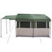Familietent voor 4 Personen Groen en Wit 324 x 255 x 230 cm