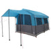 Familietent voor 4 Personen Blauw en Grijs 324 x 255 x 230 cm