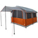 Familietent voor 4 Personen Grijs en Oranje 324 x 255 x 230 cm