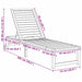 Ligstoel 2 st Massief Acaciahout Bruin