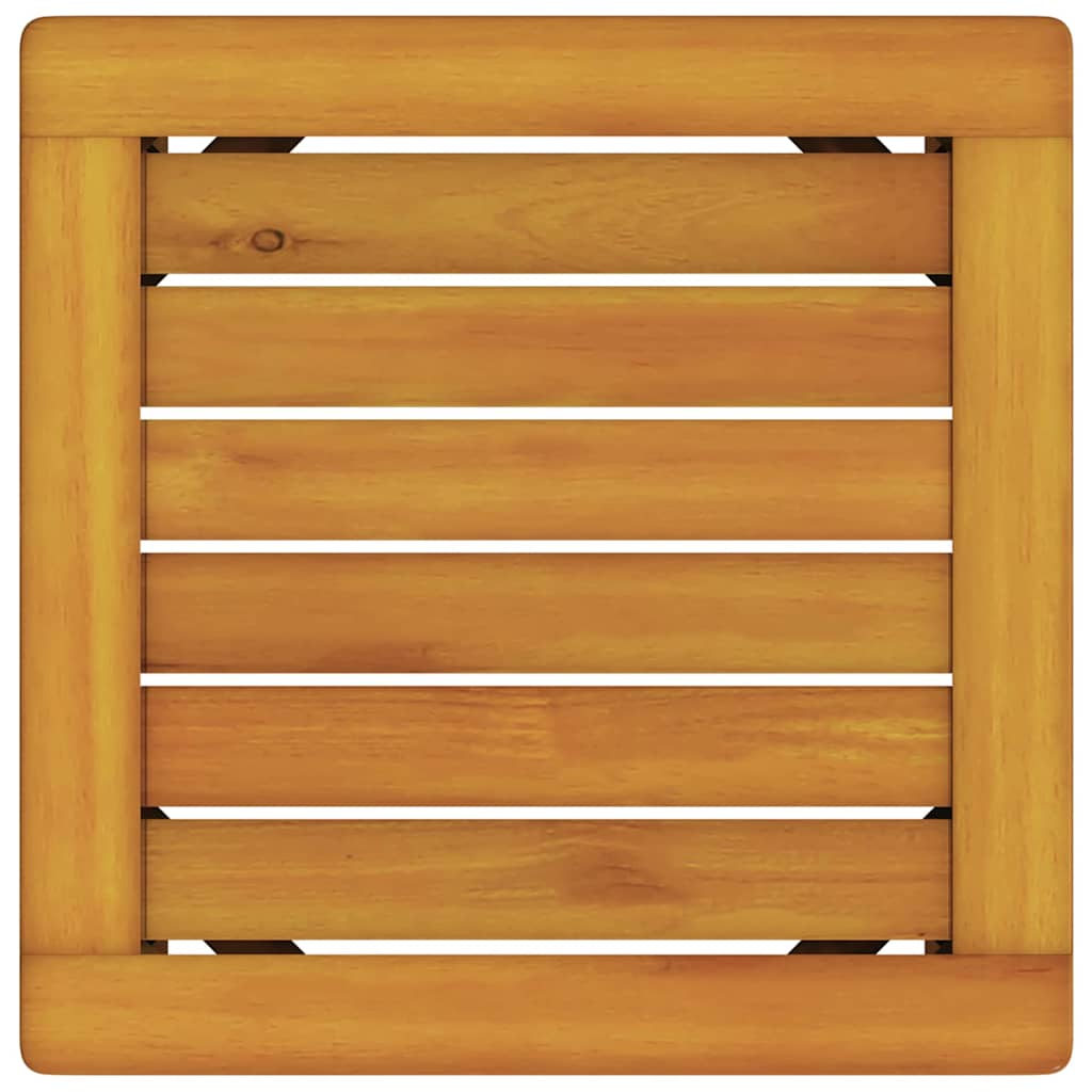 Ligstoel 2 st Massief Acaciahout Bruin