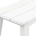 Barkruk 2 st Wit 52 x 43 x 73,5 cm HDPE