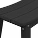 Barkruk 2 st Zwart 52 x 43 x 73,5 cm HDPE