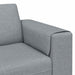 Woonkamer Bank Lichtgrijs 250 x 77 x 76 cm Polyester