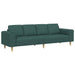 Woonkamer Bank Donkergroen 250 x 77 x 76 cm Polyester