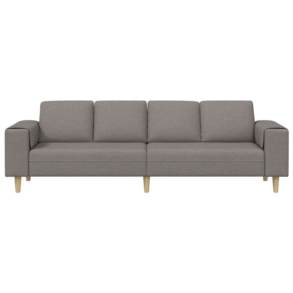 Woonkamer Bank Taupe 250 x 77 x 76 cm Polyester