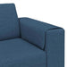 Woonkamer Bank Blauw 250 x 77 x 76 cm Polyester