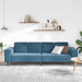 Woonkamer Bank Blauw 250 x 77 x 76 cm
