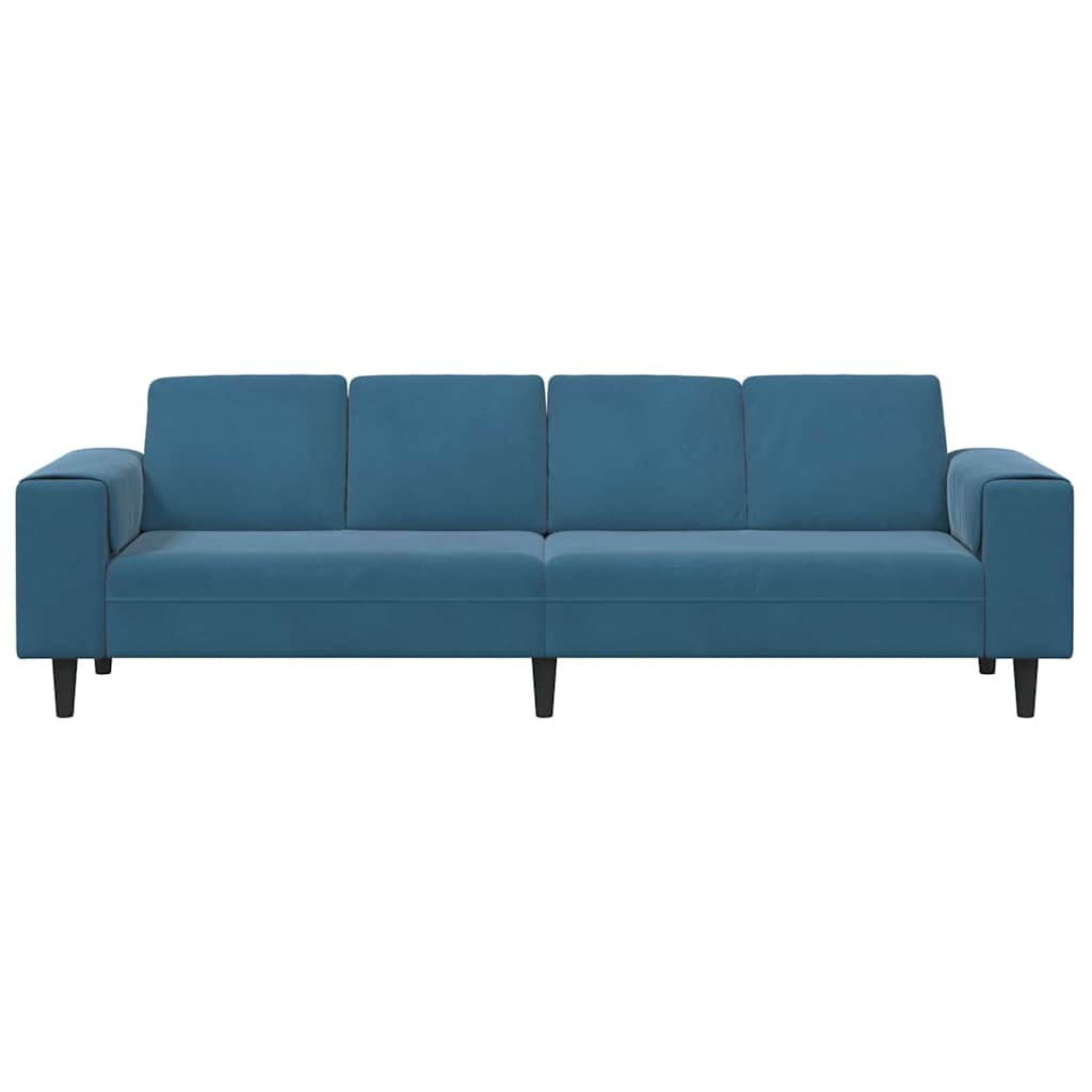 Woonkamer Bank Blauw 250 x 77 x 76 cm