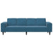 Woonkamer Bank Blauw 250 x 77 x 76 cm