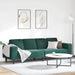 Woonkamer Bank Donkergroen 250 x 77 x 76 cm