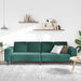 Woonkamer Bank Donkergroen 250 x 77 x 76 cm