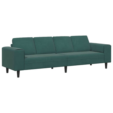 Woonkamer Bank Donkergroen 250 x 77 x 76 cm