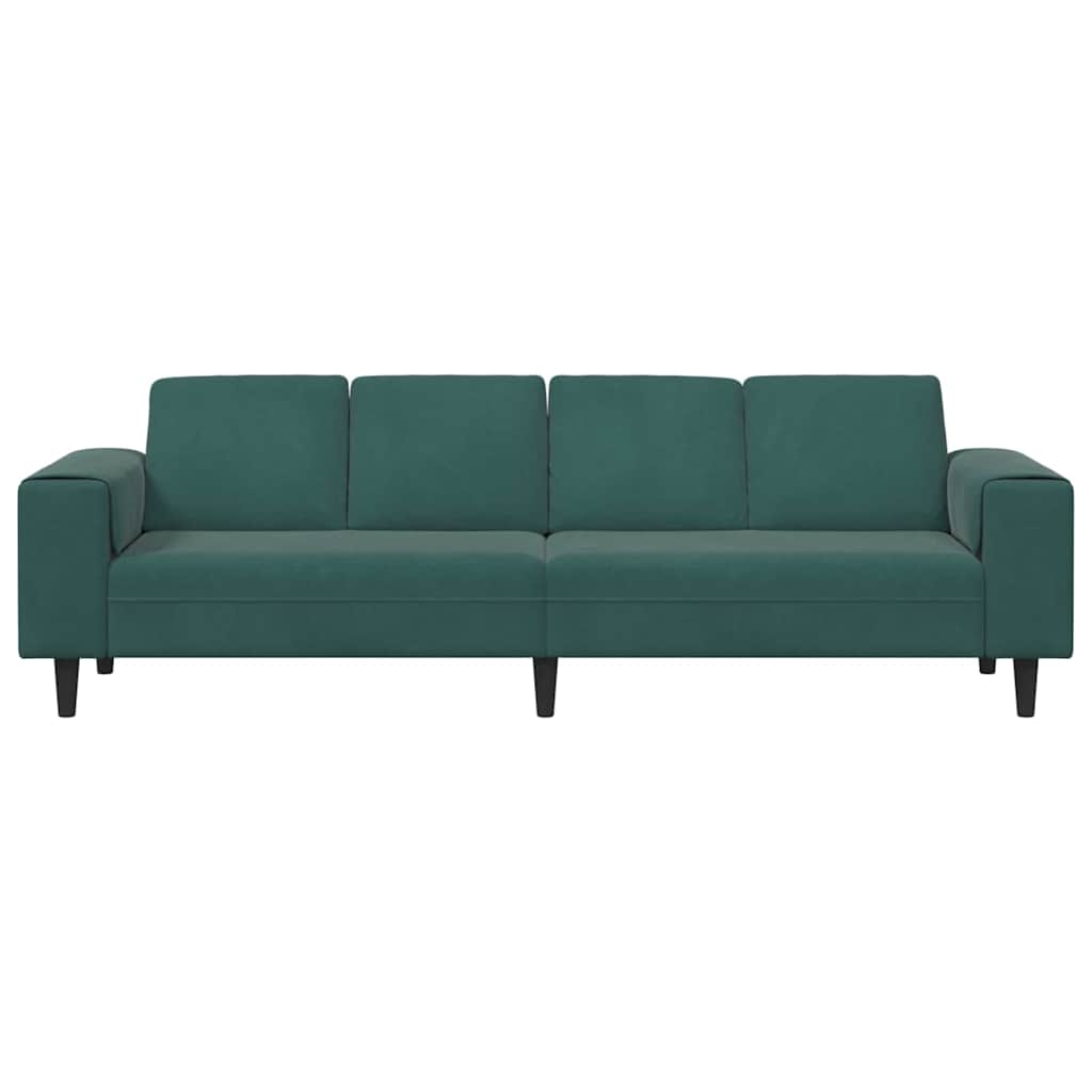 Woonkamer Bank Donkergroen 250 x 77 x 76 cm